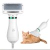 Pet hair comb Dog and cat hair dryer 2 and 1 pet supplies Pet hair Dryer with Slicker Brush; pet grooming