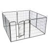 32" Dog Pet Playpen Heavy Duty Metal Exercise Fence Hammigrid 8 Panel