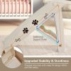 Collapsible Plastic Pet Stairs 4 Step Ladder for Small Dog and Cats