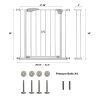 Easy Walk Thru Pet Gate Safety Gate Durability Dog Gate For House, Stairs, Doorways, Fits Openings 29.5" to 32"