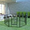 8-Panels High Quality Wholesale Cheap Best Large Indoor Metal Puppy Dog Run Fence / Iron Pet Dog Playpen