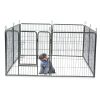 32" Dog Pet Playpen Heavy Duty Metal Exercise Fence Hammigrid 8 Panel