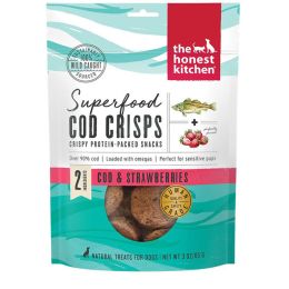 Honest Kitchen Dog Superfood Grain Free COD Strawberry 3oz.