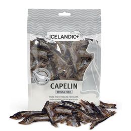 Icelandic  Capelin Whole Fish and Pieces Cat Treat 1.5Oz Bag