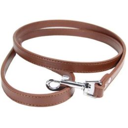 Pet Leash (Color: Dark Brown, size: 2.0x120cm)