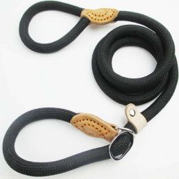 Braided Adjustable Ring Collars (Color: Black, size: 1.6x150cm)