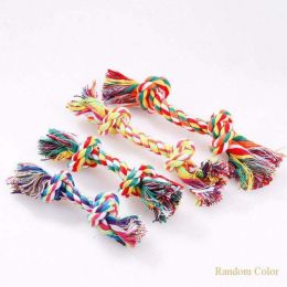 cotton rope pet dog toys (Color: Random Color, size: M)