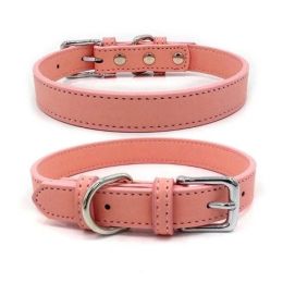 Comfortable Skin Feel Adjustable Dog Collar (Color: style 5, size: 29-38cm)