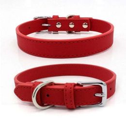 Comfortable Skin Feel Adjustable Dog Collar (Color: style 4, size: 29-38cm)