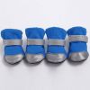 Wholesale 4pcs/set Breathable Dog Shoes Non-Slip Reflective Pet Boots