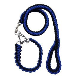 Wholesale Collar Leash Small Large and Medium Dogs (Color: Black-Blue, size: for 4-7.5Kg)