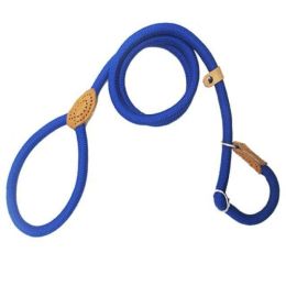 Wholesale Braided Adjustable Ring Collars (Color: Blue, size: 1x150cm)