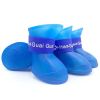 Wholesale pet waterproof non-slip rubber rain boots