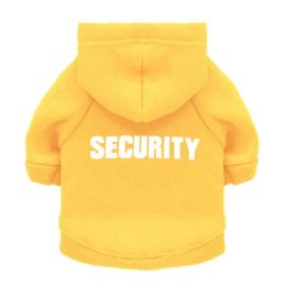 pet cat jacket to keep warm (Color: Yellow, size: L)