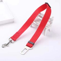 pet dog leash harness (Color: Red, size: Strong and safe)