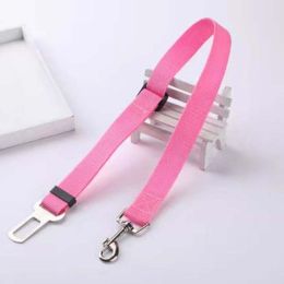 pet dog leash harness (Color: Pink, size: Strong and safe)