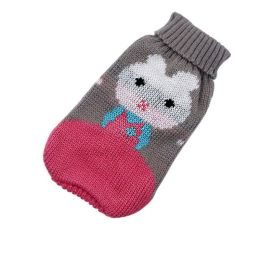 Christmas cat and dog sweaters (Color: Gray Bunny, size: XS  Within 0.5kg)