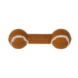 pet toy tennis dumbbell (Color: Khaki)