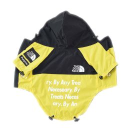 Dog Rain Jacket (Color: Yellow, size: L)