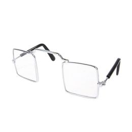 Cute Dog cat Glasses Pet Goggles Glasses Suitable For Puppy Cat Photo Props (Color: White, shape: Square)