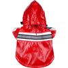 Reflecta-Glow Reflective Waterproof Adjustable Pvc Pet Raincoat