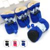 Wholesale 4-Pack Non-Slip Pet Protection Soft Sole Dog Shoes