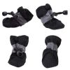 Wholesale 4-Pack Non-Slip Pet Protection Soft Sole Dog Shoes