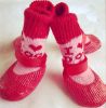 Wholesale 4-Piece Adjustable Waterproof Anti-Slip Dog Socks