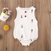 baby girl botanical print jumpsuit