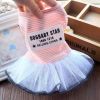 pet dog clothes skirt