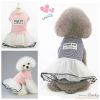 pet dog clothes skirt