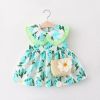 printed skirt doll collar Dresses