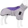 Thick warm dog coat; dog jacket; dog winter clothing; dog reflective clothing